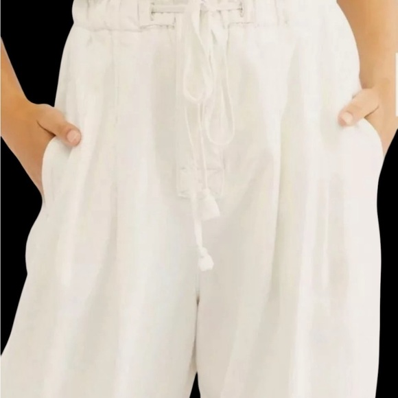 FREE PEOPLE Margate Pleated Trousers Size S - Picture 8 of 8